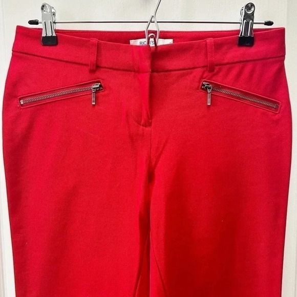 Ricki’s Slim Fit Zip Pocket Micro Twill Pants Red Size 2 - Picture 5 of 15